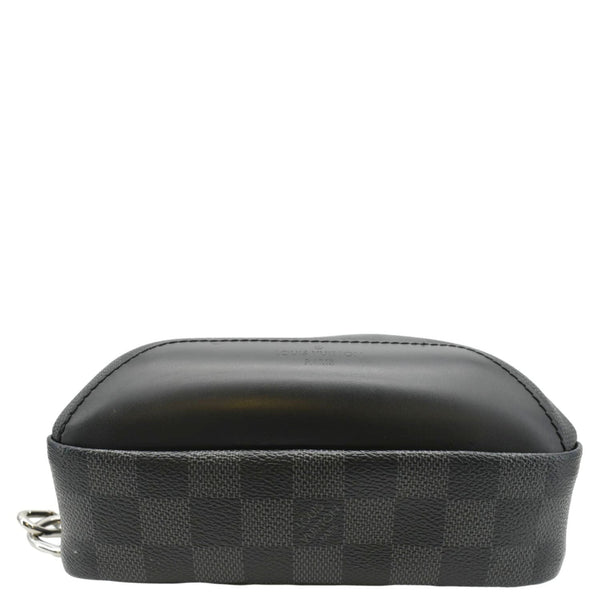 LOUIS VUITTON Avenue Sling Damier Graphite Backpack Bag Black