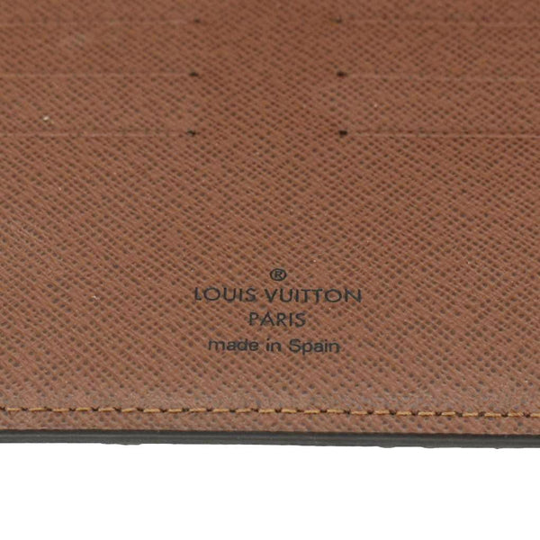 LOUIS VUITTON Insolite Monogram Canvas Organizer Wallet Brown