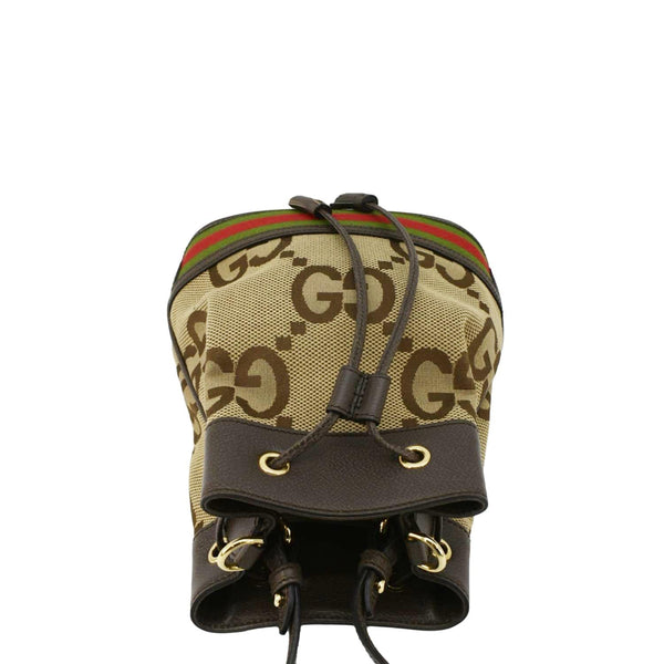 GUCCI Ophidia Small GG Supreme Canvas Bucket Bag Beige 550621