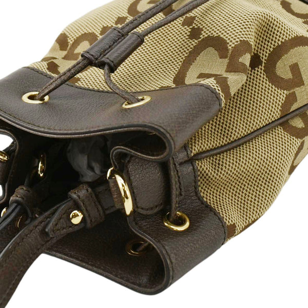 GUCCI Ophidia Small GG Supreme Canvas Bucket Bag Beige 550621