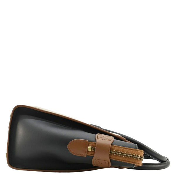 CELINE Luggage Smooth Leather Shoulder Bag Tricolor