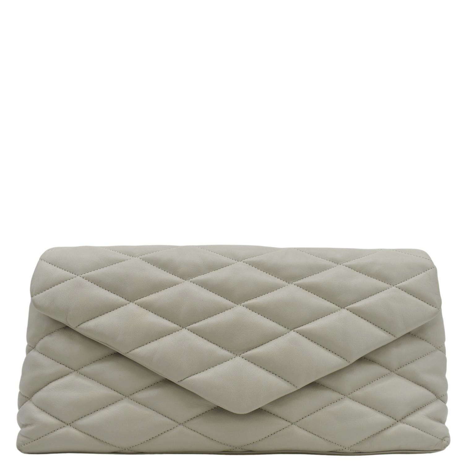 YVES SAINT LAURENT Sade Puffer Quilted Leather  front look