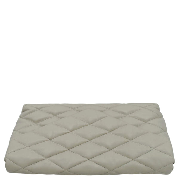 YVES SAINT LAURENT Sade Puffer Quilted Leather upper look