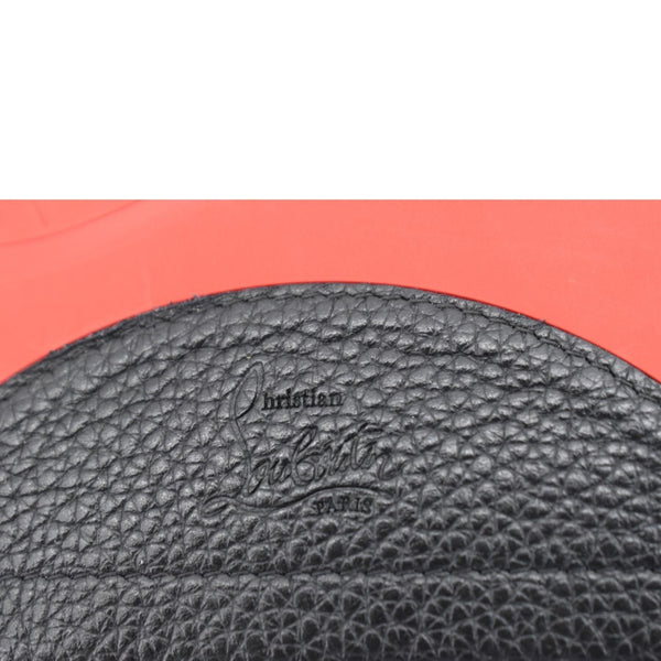 CHRISTIAN LOUBOUTIN Loubilab Leather Messenger Bag Red