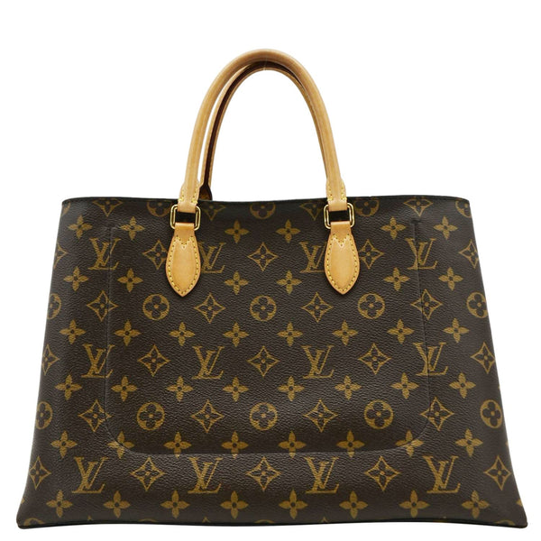 LOUIS VUITTON Flower Zipped Monogram Canvas back look