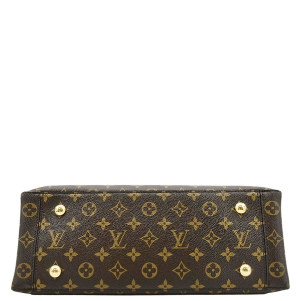 LOUIS VUITTON Flower Zipped Monogram Canvas Tote Bag Brown - RTS