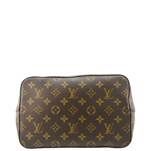 LOUIS VUITTON Neonoe MM Monogram Canvas Shoulder Bag Black