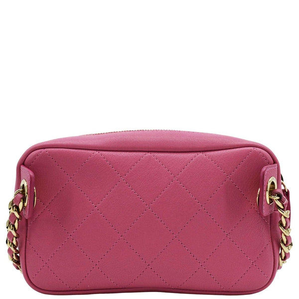CHANEL Casual Trip Leather Waist Bag Pink