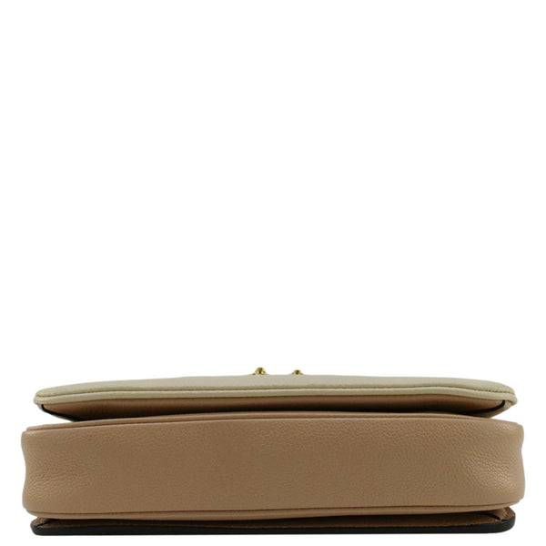 LOUIS VUITTON Metis Pochette Empreinte Leather Crossbody Bag Light Pink