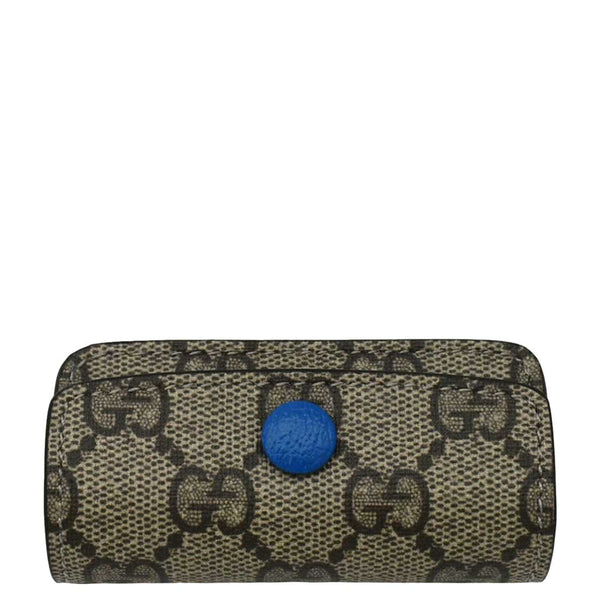 GUCCI GG Coated Canvas Lipstick Case Beige 669984