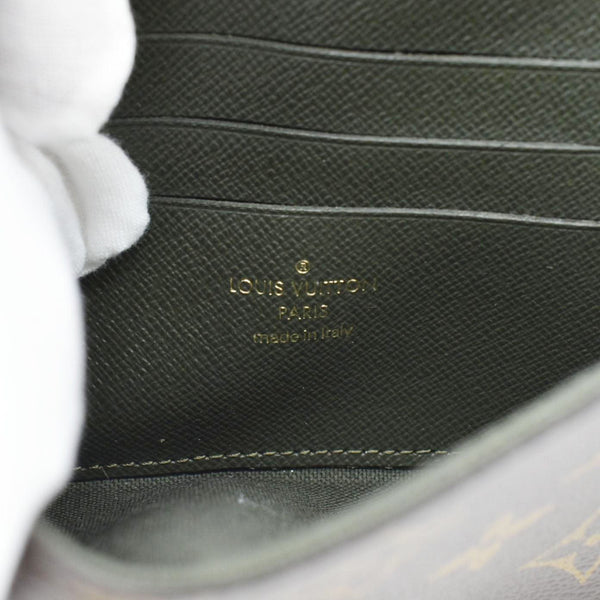 LOUIS VUITTON Felicie Strap & Go Monogram Canvas Crossbody Bag Brown