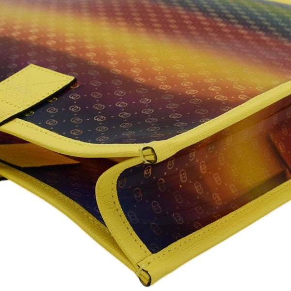 GUCCI Kids Rainbow GG Vinyl Tote Bag Multicolor 550763