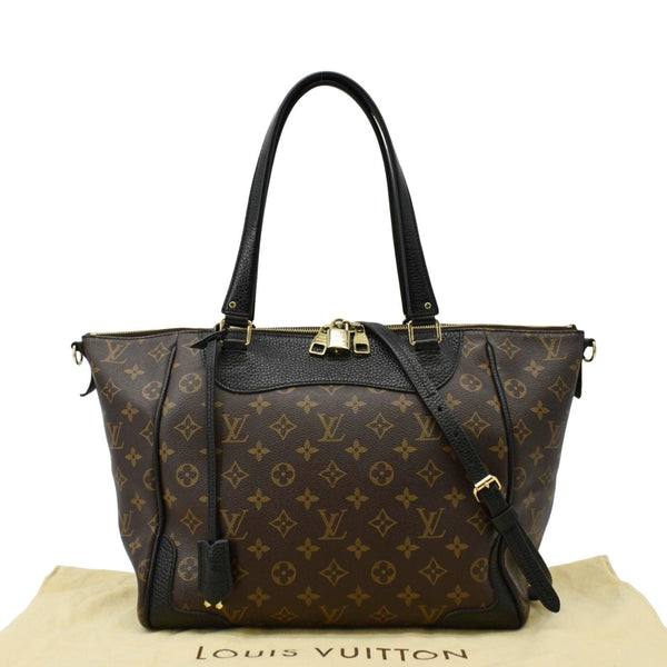 LOUIS VUITTON Estrela MM Monogram Canvas Shoulder Bag Brown