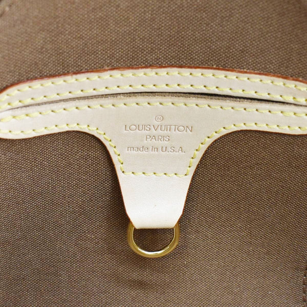 LOUIS VUITTON Ellipse PM Monogram Canvas Satchel Bag Brown