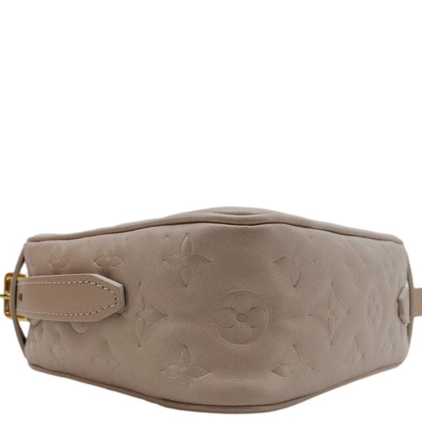 LOUIS VUITTON Fall In Love Sac Coeur Monogram Embossed Crossbody Bag Light Pink