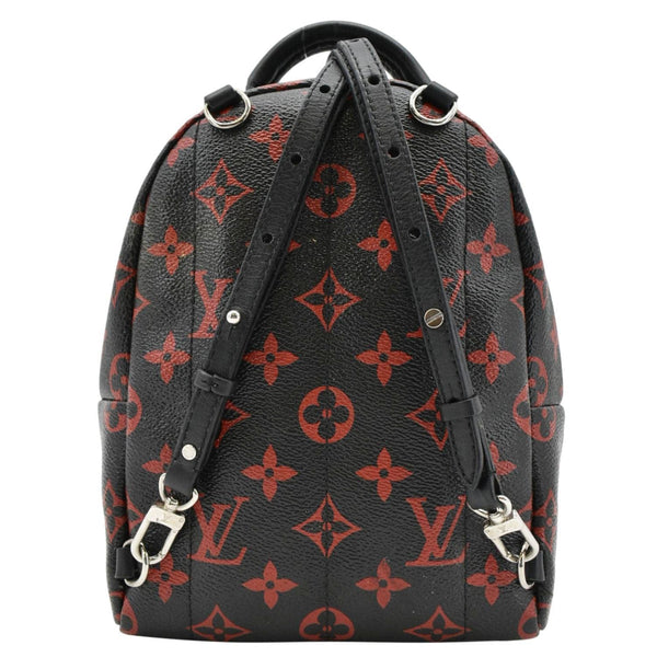 LOUIS VUITTON Palm Springs Infrarouge Mini Monogram Canvas back look