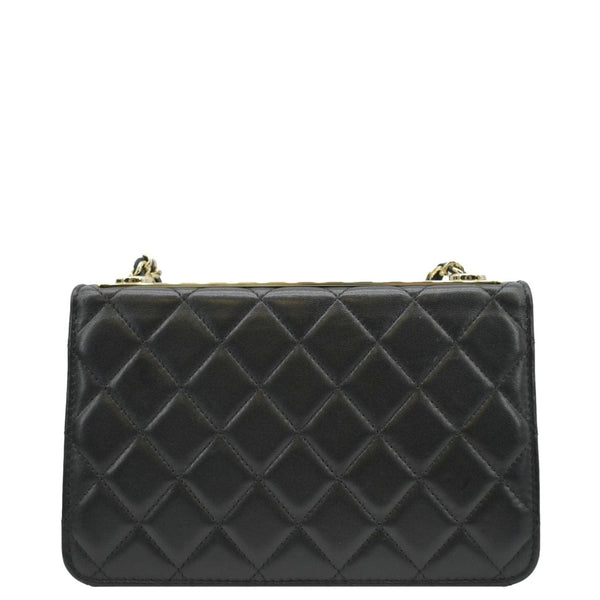 CHANEL Trendy CC Woc Lambskin Leather Crossbody Bag Black