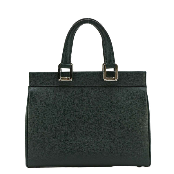 GUCCI Zumi Small Leather Top Handle Shoulder Bag Green 569712