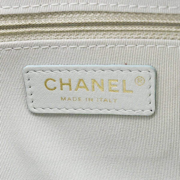 CHANEL CC Double Zip Quilted Leather Tri-Color Belt Bag Pink