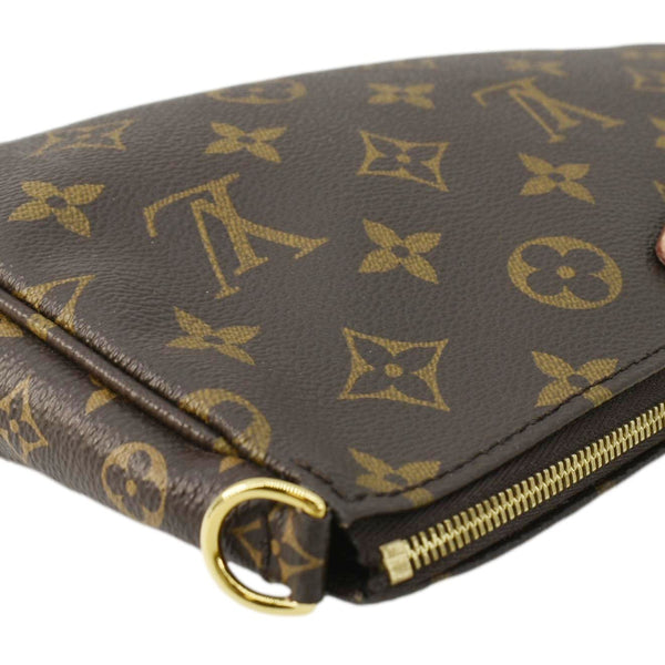 LOUIS VUITTON Multi Pochette Accessoires Monogram Canvas Crossbody Bag Olive