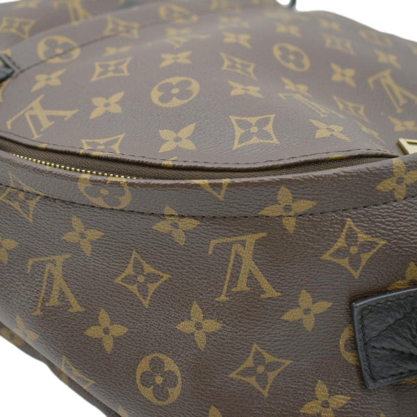 LOUIS VUITTON Palm Springs MM Monogram Canvas Backpack Brown