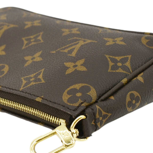 LOUIS VUITTON Multi Pochette Accessoires Monogram Canvas Crossbody Bag Olive