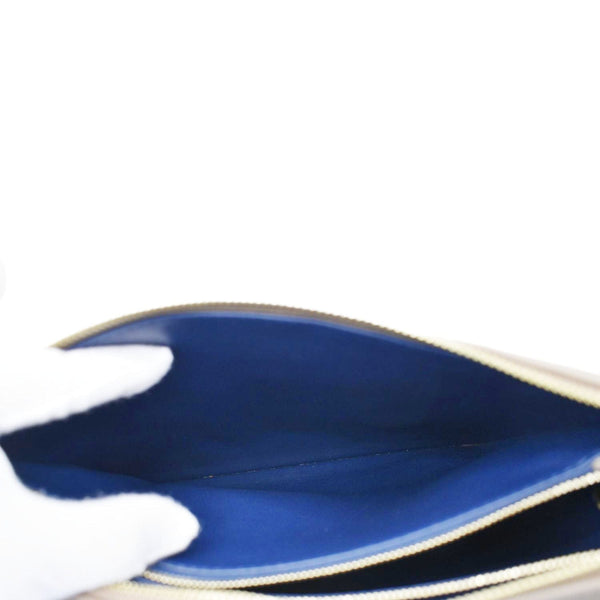 LOUIS VUITTON Coussin PM Monogram Embossed Leather Crossbody Bag Taupe