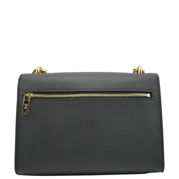 LOUIS VUITTON Mylockme Calf Leather Chain Shoulder Bag Creme