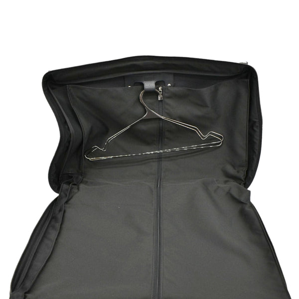 LOUIS VUITTON 2 Hangers Monogram Eclipse Garment Cover Bag Black