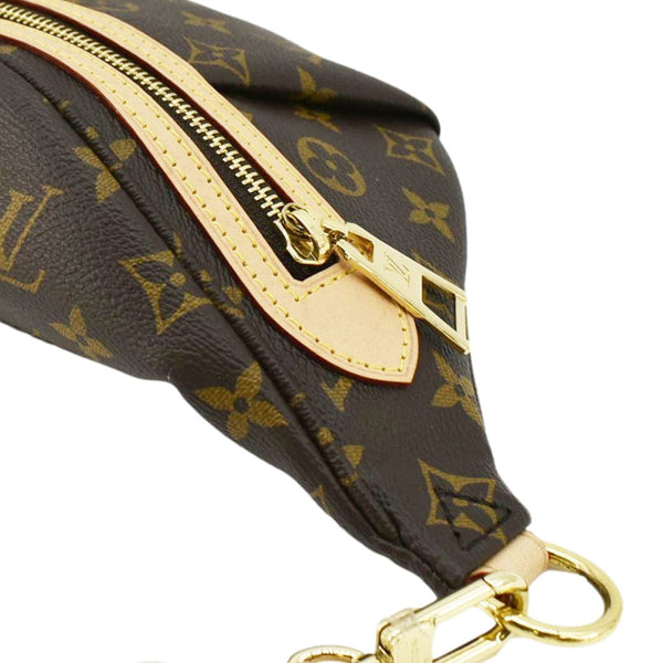 LOUIS VUITTON High Rise Monogram Canvas Bumbag Brown