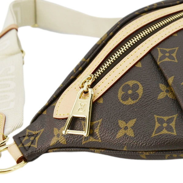 LOUIS VUITTON High Rise Monogram Canvas Bumbag Brown