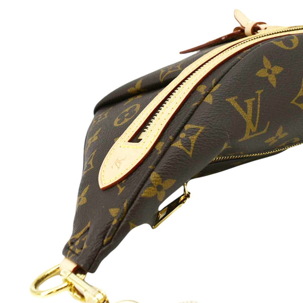 LOUIS VUITTON High Rise Monogram Canvas Bumbag Brown
