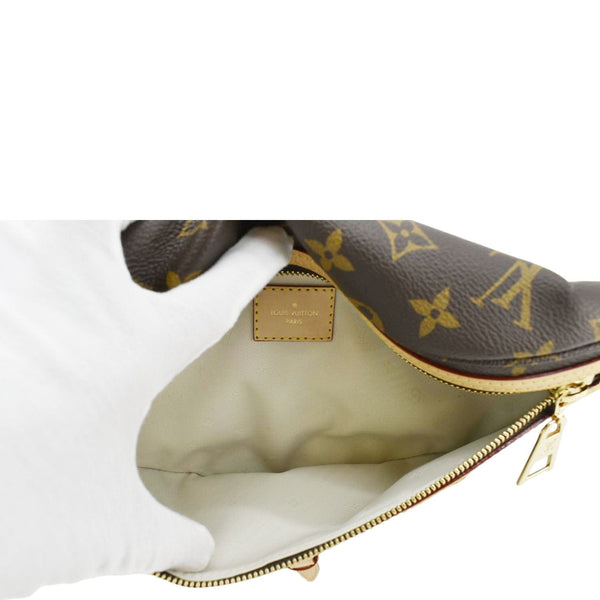 LOUIS VUITTON High Rise Monogram Canvas Bumbag Brown