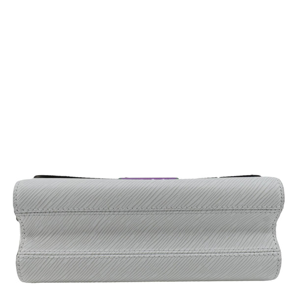 LOUIS VUITTON Twist Epi Leather Crossbody Bag White