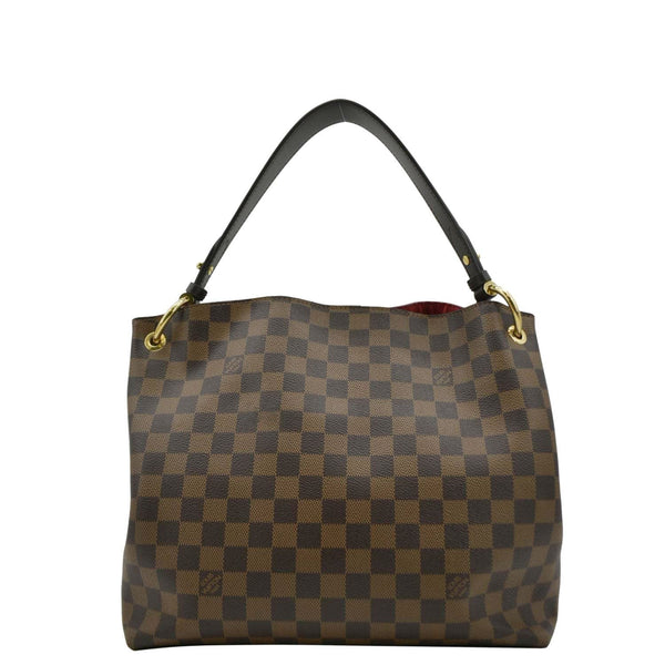 LOUIS VUITTON Graceful PM Damier Ebene Shoulder Bag Brown