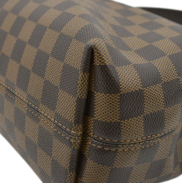 LOUIS VUITTON Graceful PM Damier Ebene Shoulder Bag Brown