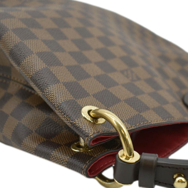 LOUIS VUITTON Graceful PM Damier Ebene Shoulder Bag Brown