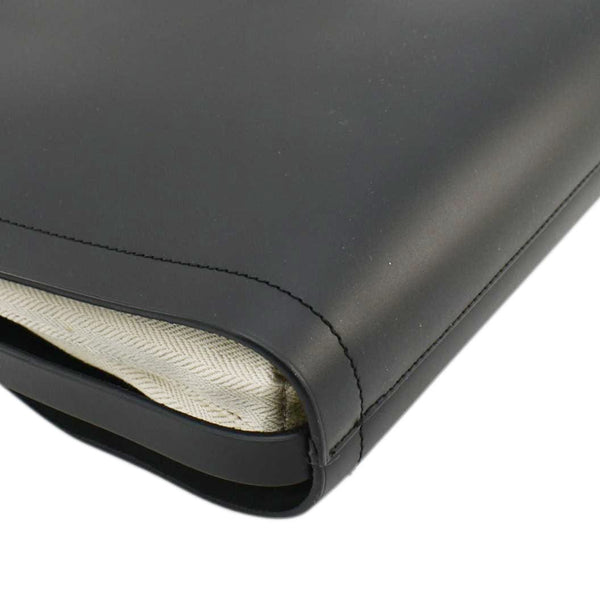 LOEWE Ikebana Small Leather Shoulder Bag Black