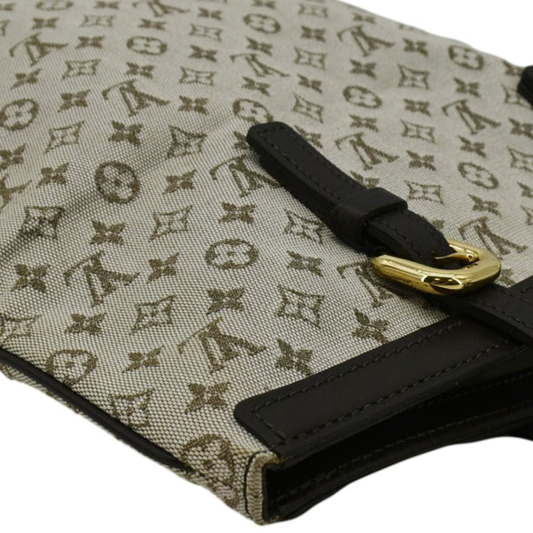 LOUIS VUITTON Francoise Mini Monogram Canvas Shoulder Bag Khaki