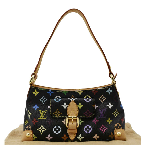 LOUIS VUITTON Eliza Monogram Multicolor Shoulder Bag Black
