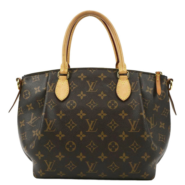 LOUIS VUITTON Turenne MM Monogram Canvas 2 Way Shoulder Bag Brown