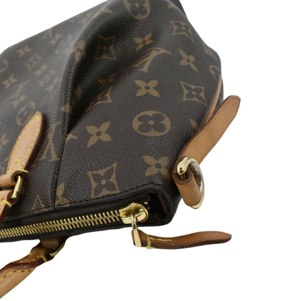 LOUIS VUITTON Turenne MM Monogram Canvas 2 Way Shoulder Bag Brown