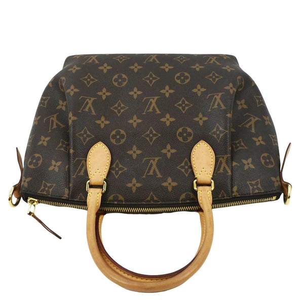LOUIS VUITTON Turenne MM Monogram Canvas 2 Way Shoulder Bag Brown