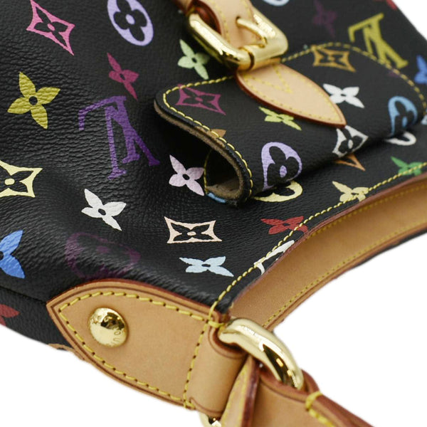 LOUIS VUITTON Eliza Monogram Multicolor Shoulder Bag Black