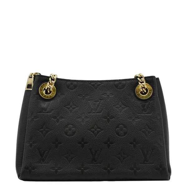 LOUIS VUITTON Surene BB Empreinte Leather Shoulder Bag Black