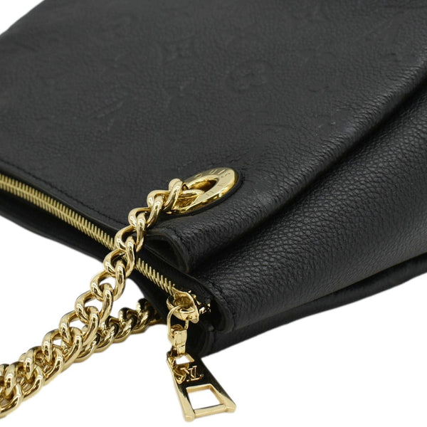 LOUIS VUITTON Surene BB Empreinte Leather Shoulder Bag Black