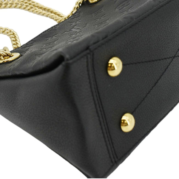 LOUIS VUITTON Surene BB Empreinte Leather Shoulder Bag Black