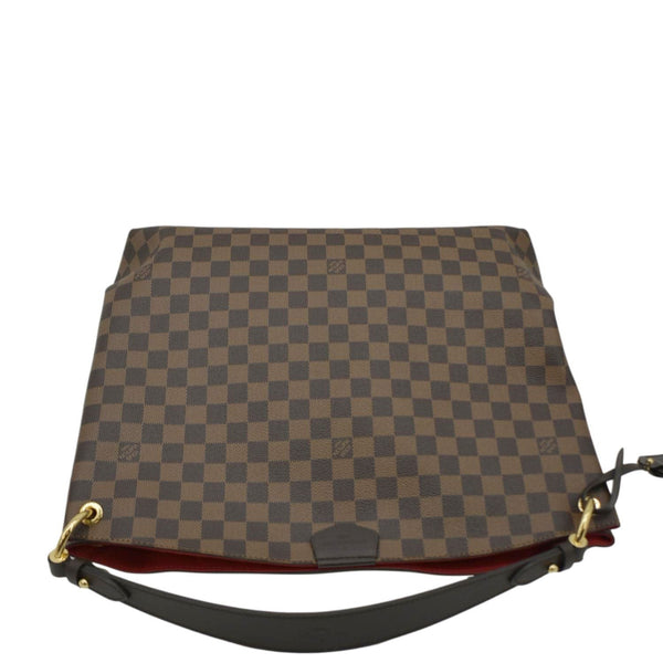 LOUIS VUITTON Shoulder Bag Brown back end view
