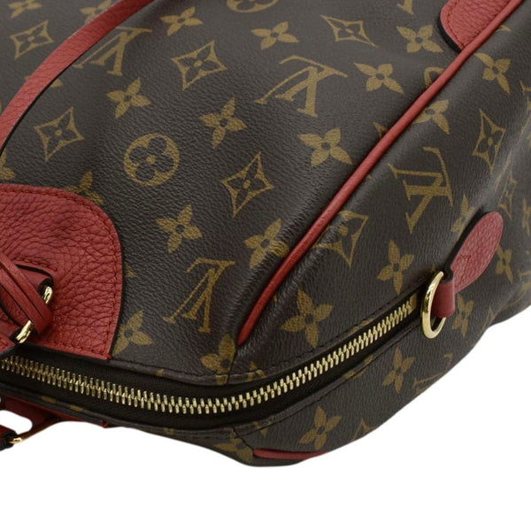 LOUIS VUITTON Retiro NM Monogram Canvas 2Way Shoulder Bag Red