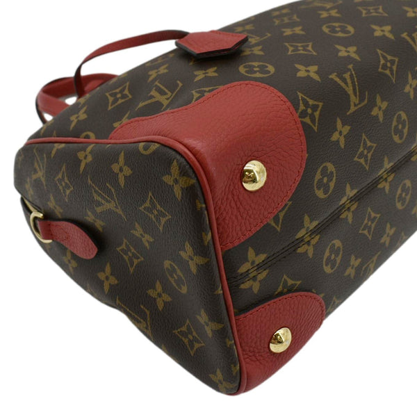 LOUIS VUITTON Retiro NM Monogram Canvas 2Way Shoulder Bag Red